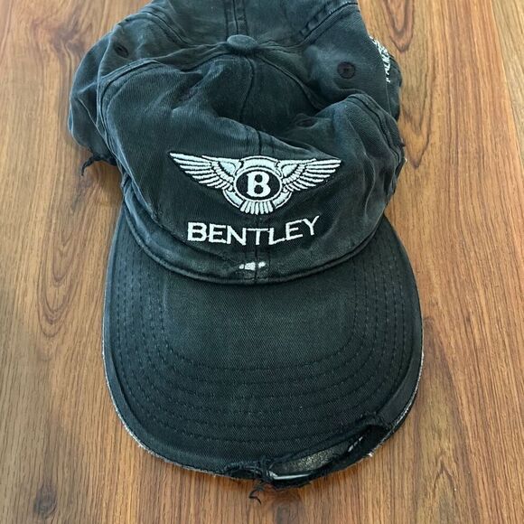 Ultra cool Destroyed Bentley baseball cap distressed palm beach - Picture 1 of 4